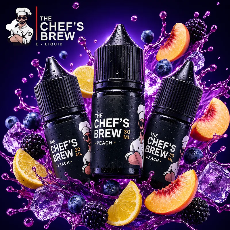 chefs-brew-peach-nic-salt-30ml-36mg-premium-e-liquid chefs brew peach nic salt 30ml 36mg premium e liquid