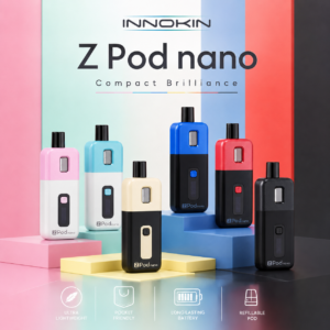 正版 INNOKIN Z Pod Nano 魔術方塊 超輕便型 小煙主機套裝 空煙彈