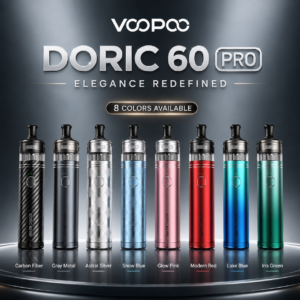 正版 VOOPOO Doric 60 Pro 多立克Pro 大小煙主機套裝 PNP-X 成品芯 空油倉